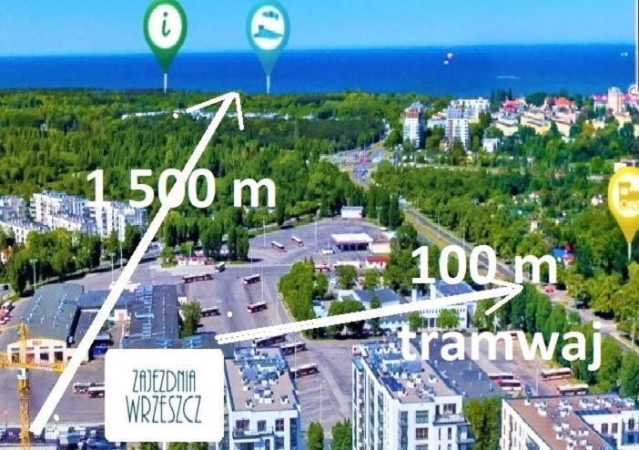"Nowy Apartament" Sypialnia , Garaz, 1500 M Od Morza, Netflix Gdansk Dış mekan fotoğraf